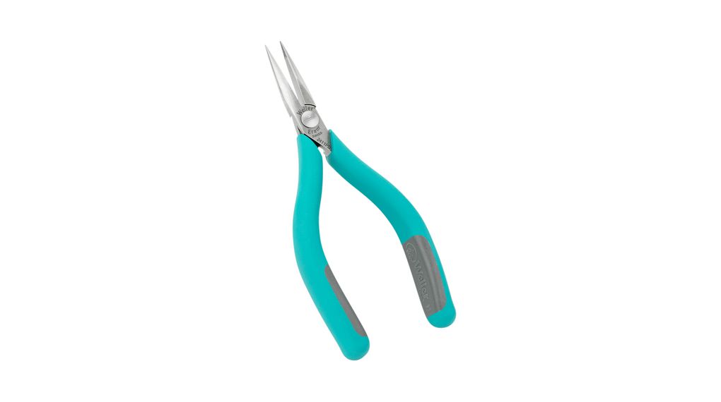 Pliers with Rounded Serrated Jaws, Snipe Nose, 146mm